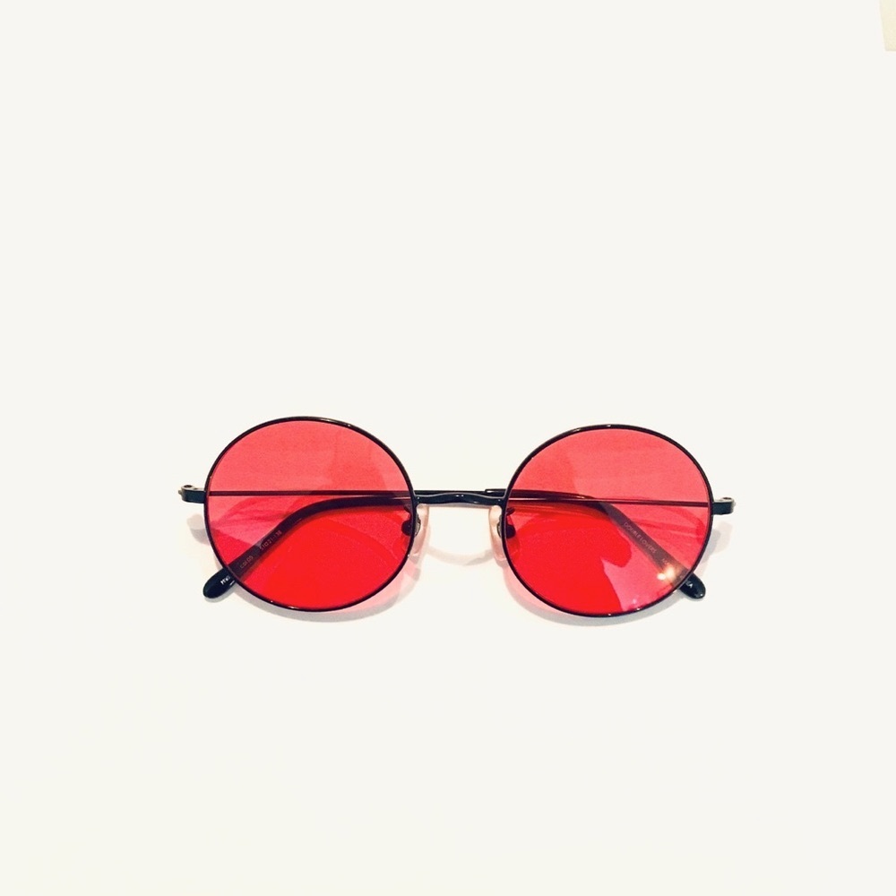 Double Lovers Powder Sunglasses black / Red